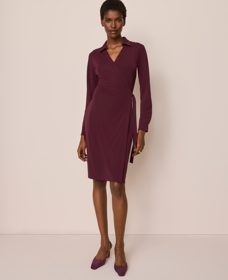 ann taylor wrap dress Black Size 8 SKU 000067-6  Designers On A Dime Crossover V ANN TAYLOR Size 10 Yellow