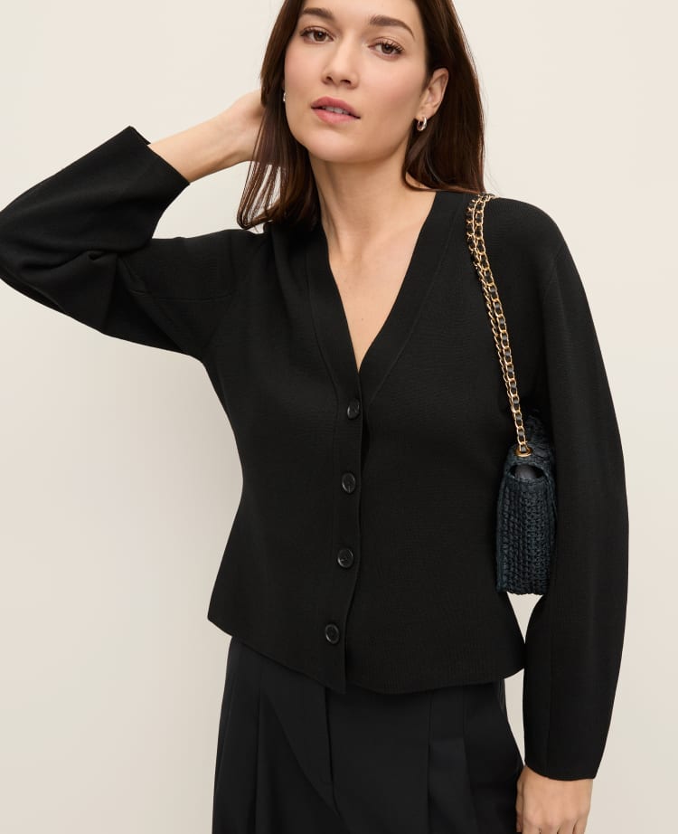 V-Neck Cardigan