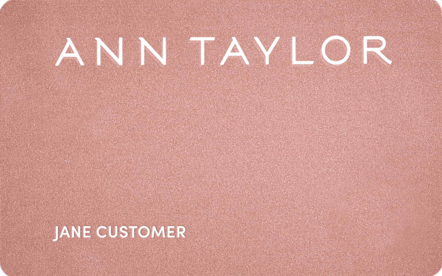 Ann Taylor Credit Card