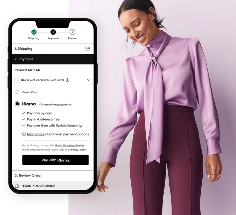 Ann Taylor Klarna App