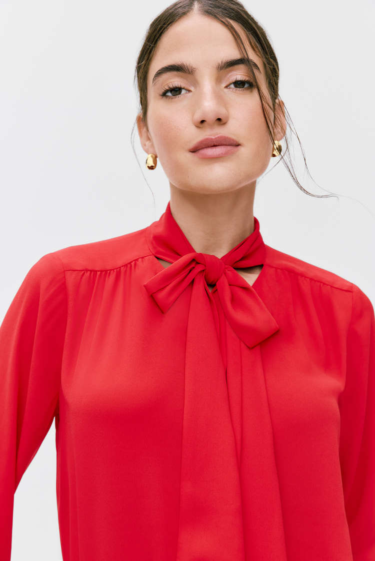 The Bow Blouse