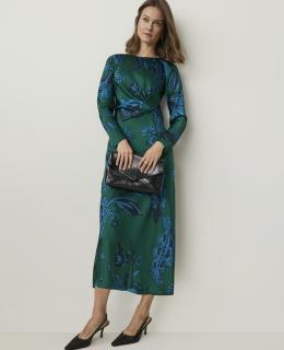 Paisley Twist Sheath Dress