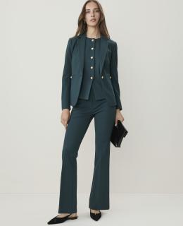 The Skinny Flare Pant in Ponte