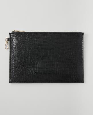 Weekend Croco Clutch