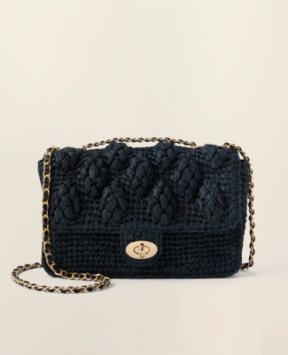 Straw Shoulder Bag