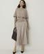 Full Midi Skirt in Faux Suede - thumbnail 1