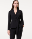 The Belted Blazer in Fluid Crepe - thumbnail 1