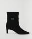 Suede Skinny Heel Bootie - thumbnail 1