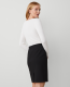 Seamed Pencil Skirt in Bi-Stretch - thumbnail 3