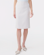 The Pocket Midi Skirt in Fluid Crepe - thumbnail 4