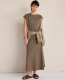 Haven Well Within Organic Cotton Interlock Pleated Tee - thumbnail 3
