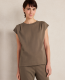 Haven Well Within Organic Cotton Interlock Pleated Tee - thumbnail 2