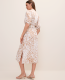 Animal Print Puff Sleeve Midi Dress - thumbnail 3