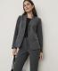The Notched Two Button Blazer in Seasonless Stretch - thumbnail 3