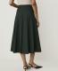 The Pleated Midi Skirt in Seasonless Stretch - thumbnail 4