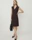 The V-Neck Sheath Dress in  Ponte - thumbnail 2