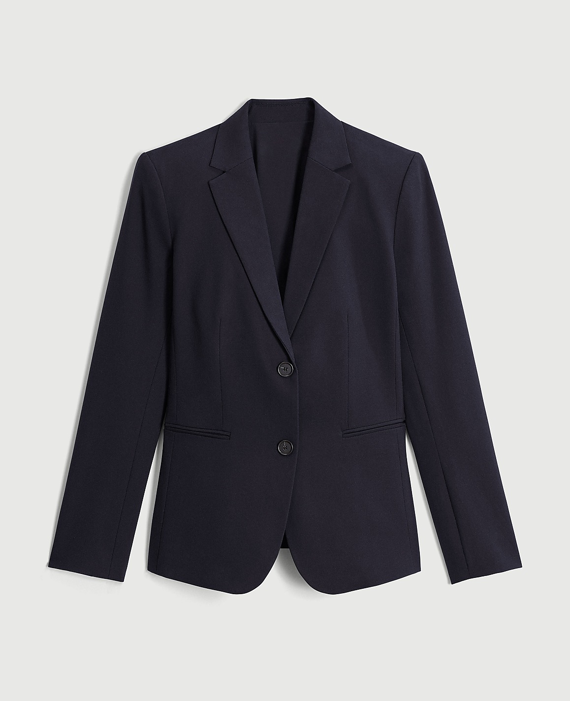 The Long Two-Button Blazer in Seasonless Stretch