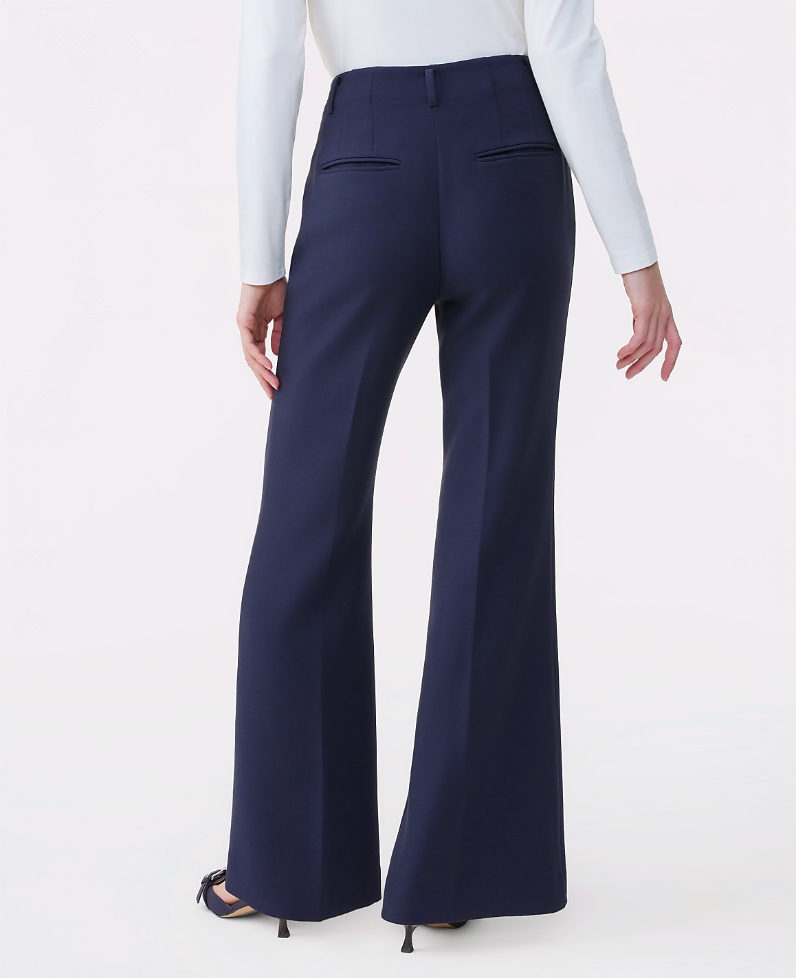 The Margot Trouser in Bi-Stretch