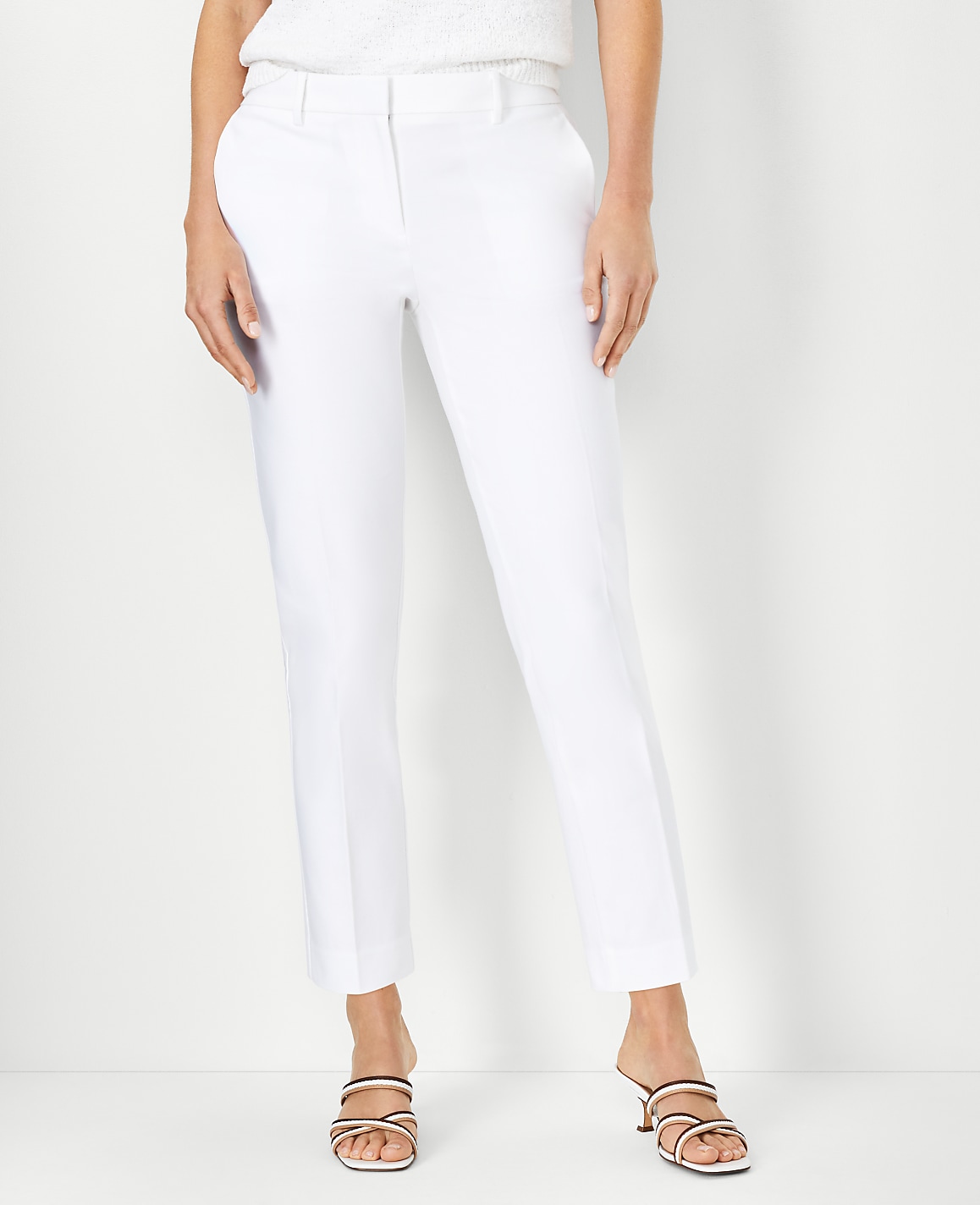 The Petite Eva Ankle Pant - Curvy Fit