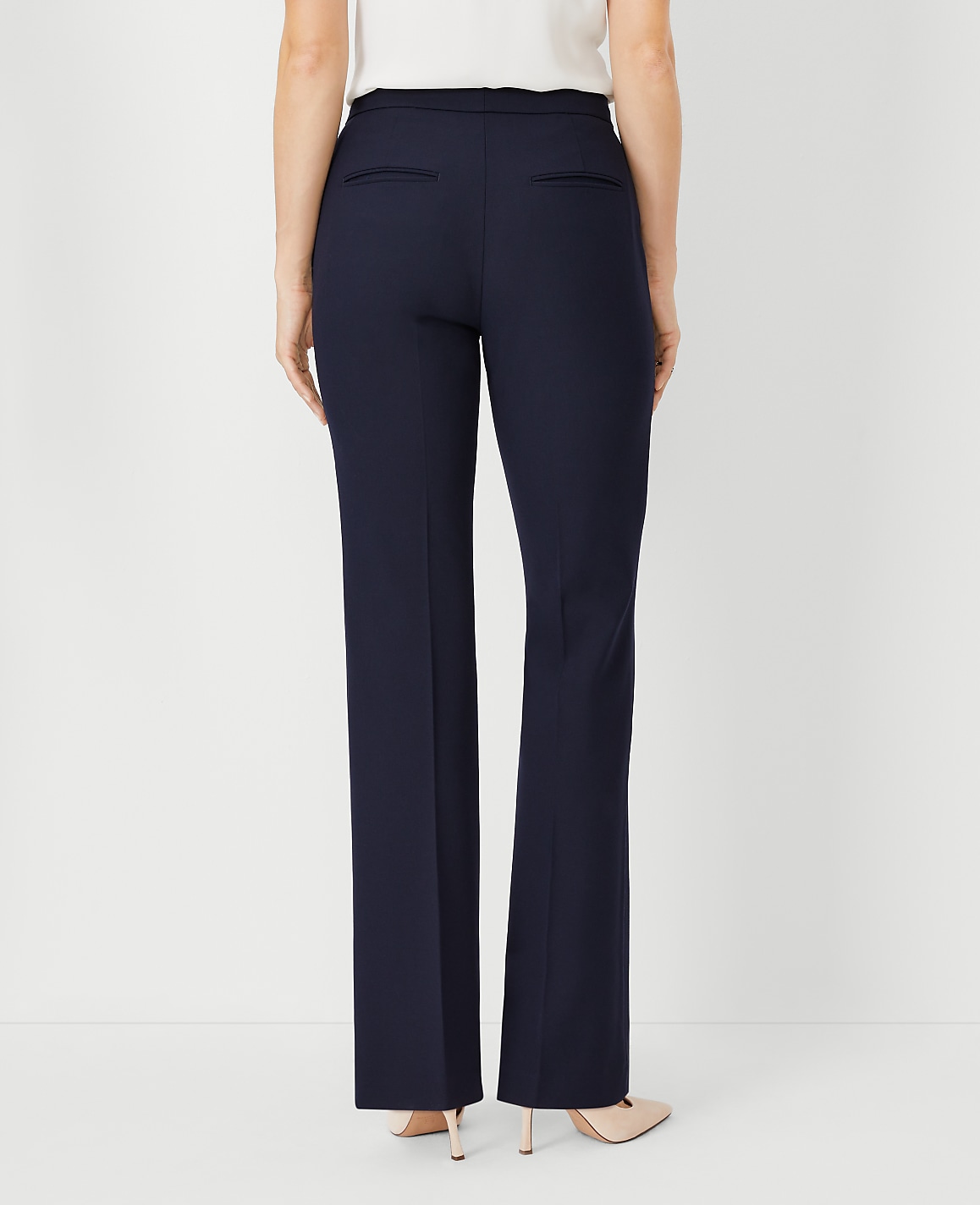The High Rise Trouser in Seasonless Stretch