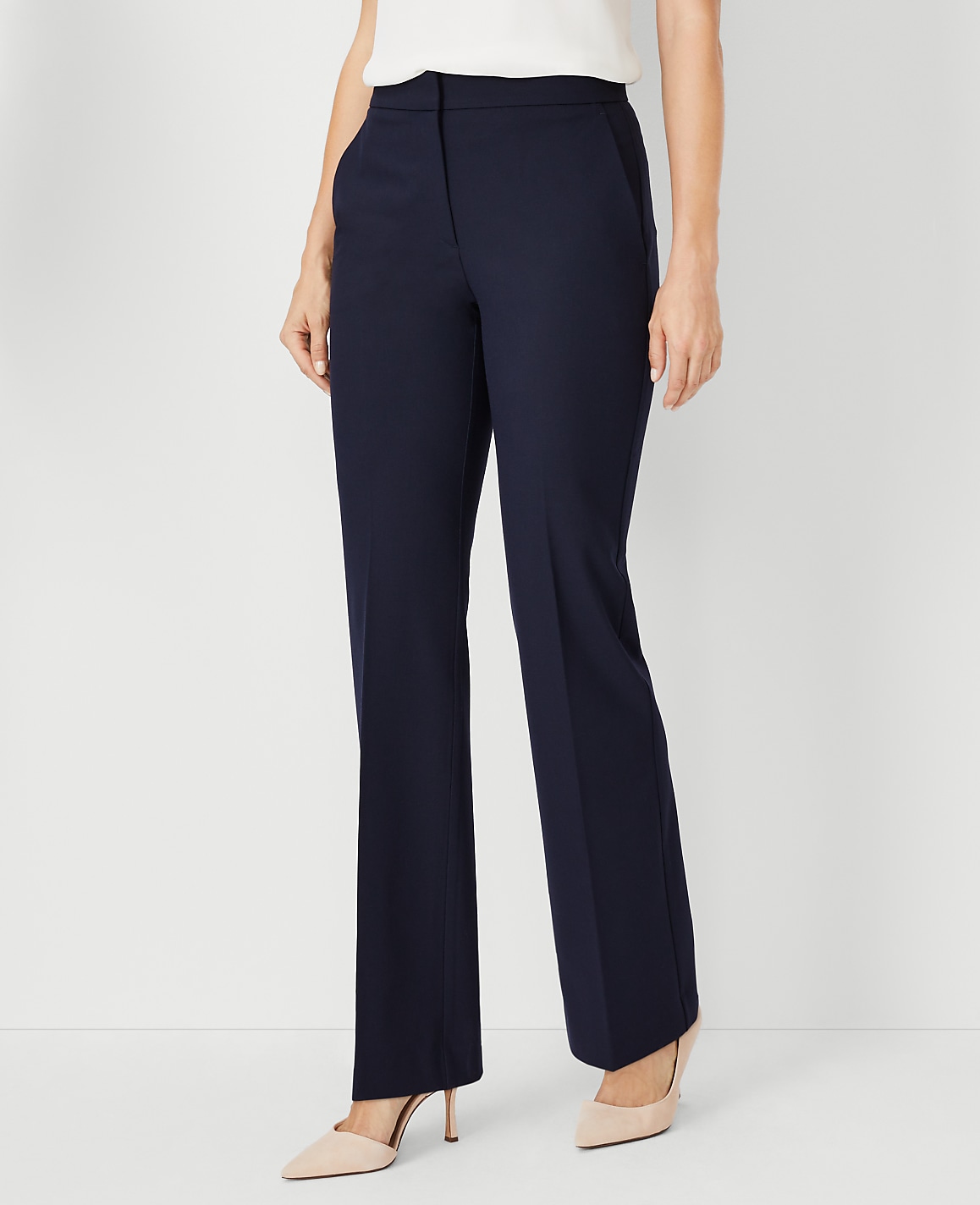 The High Rise Trouser in Seasonless Stretch