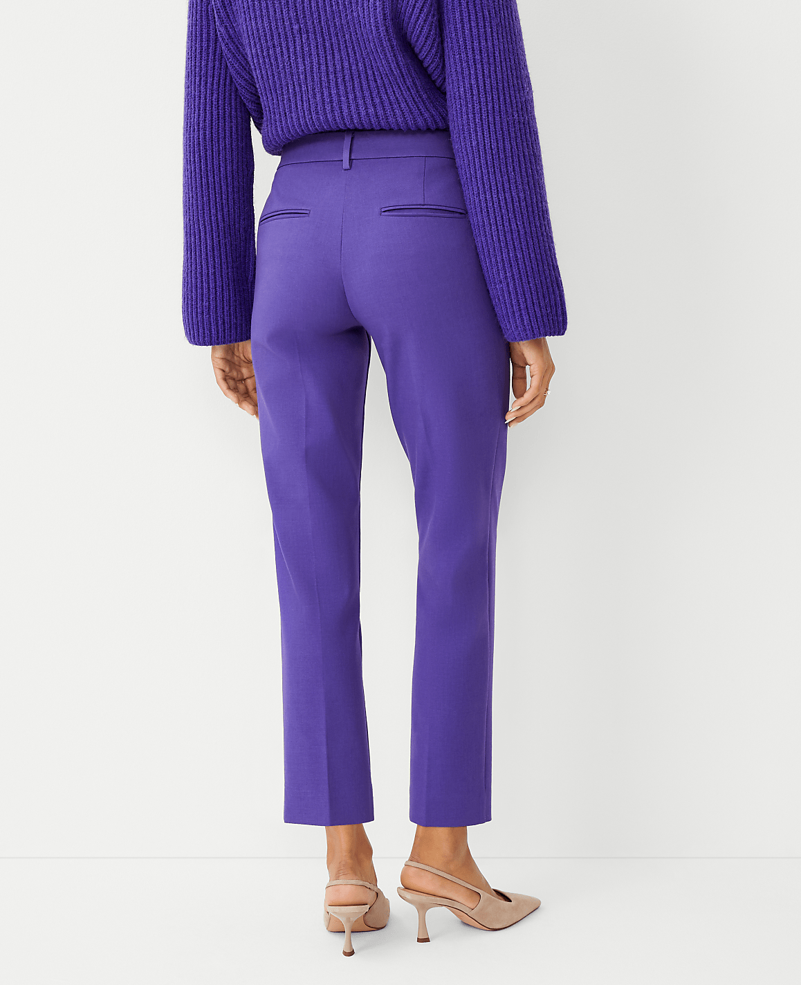 The Petite Eva Ankle Pant - Curvy Fit