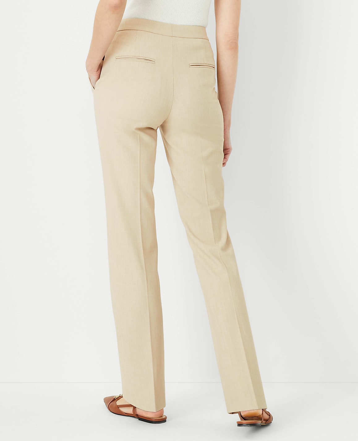 The High Rise Skinny Trouser in Bi-Stretch