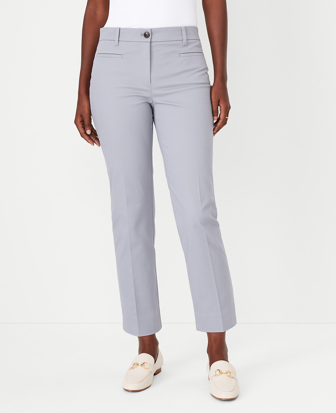The Petite Cotton Crop Pant &ndash;&nbsp;Curvy Fit