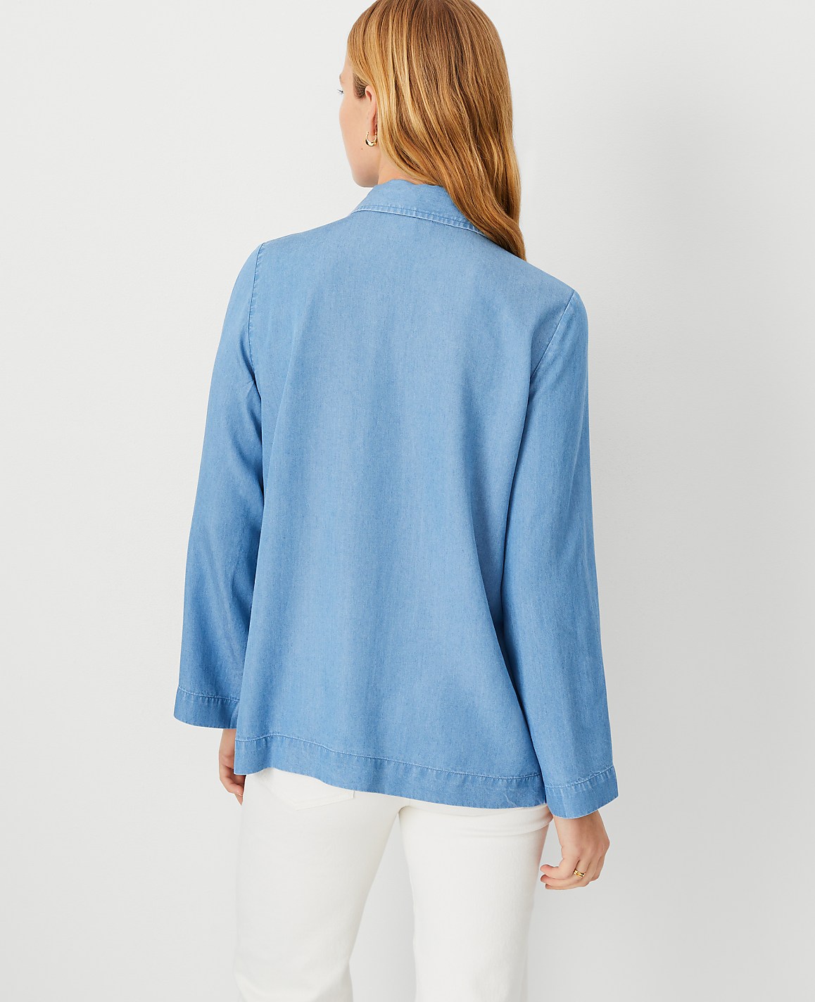 Chambray Tunic Shirt