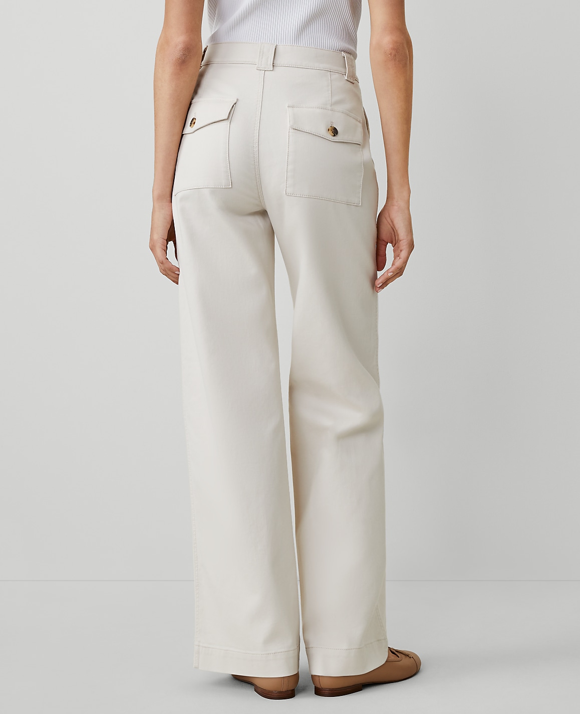 Weekend Collection Wide-Leg Pant