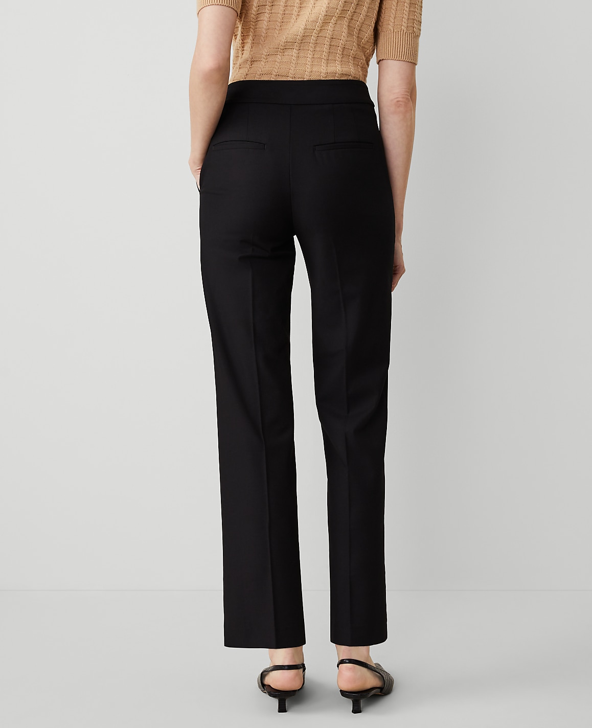 The Button Pencil Pant in Twill
