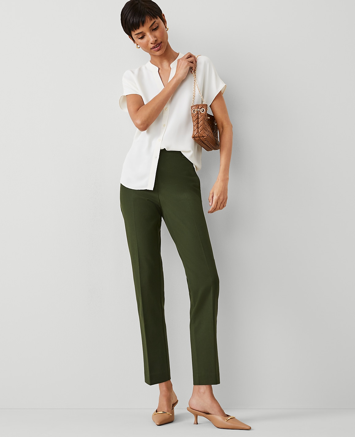 The Tall High Rise Eva Ankle Pant