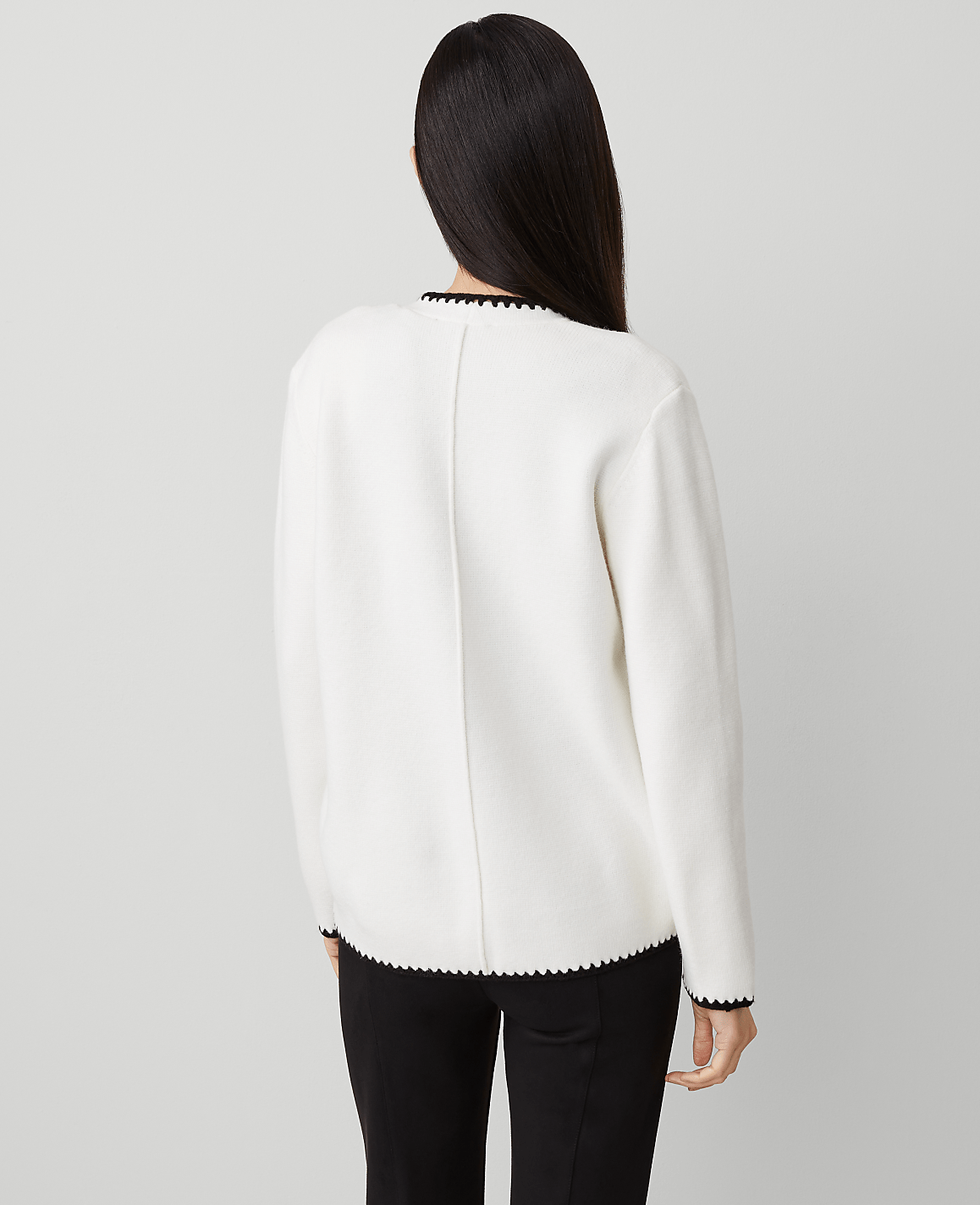 Blanket Stitch Cardigan