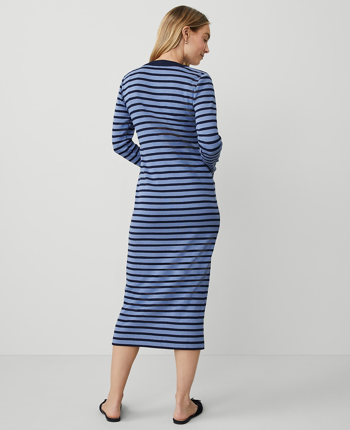 Weekend Collection Stripe Column Midi Dress