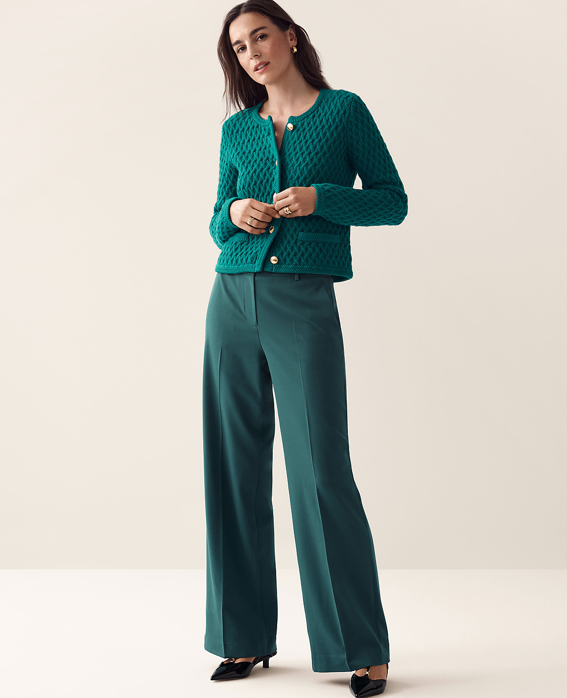 The Petite Perfect Wide-Leg Pant