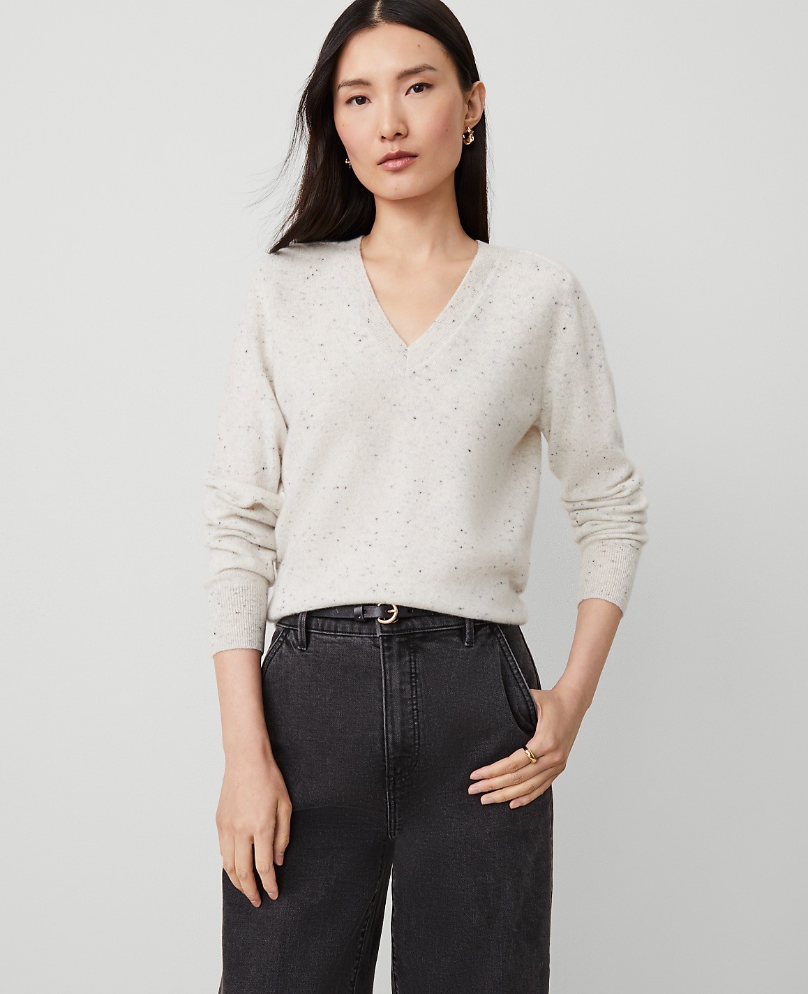 Cashmere V-Neck Sweater