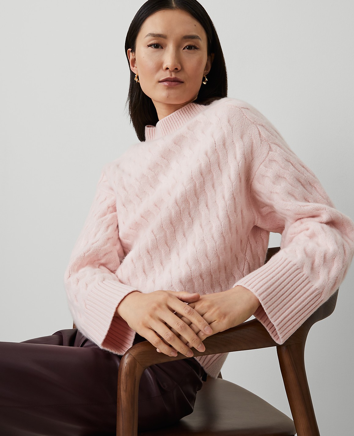 Cashmere Cable Sweater