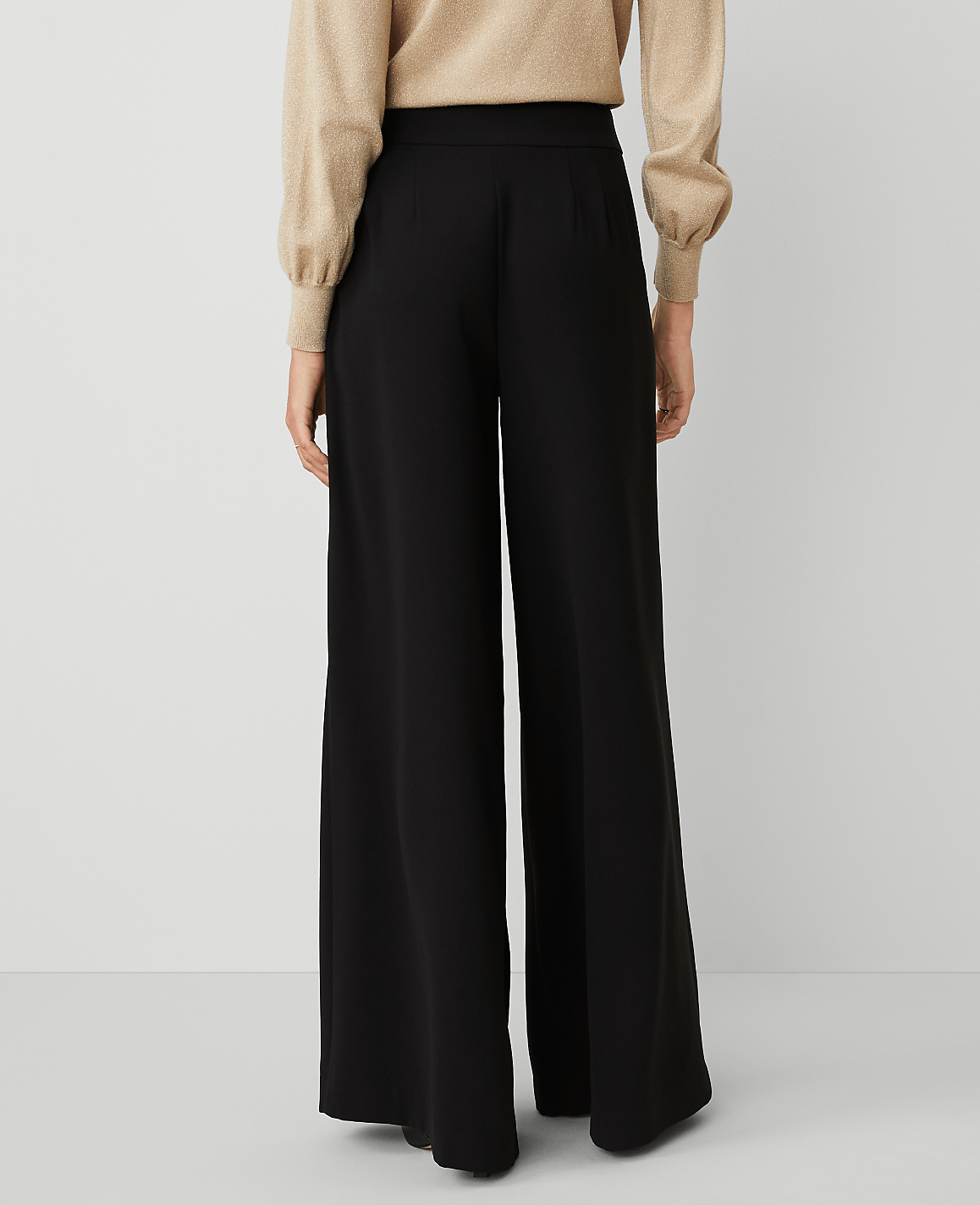 The Dramatic Wide-Leg Crepe Pant