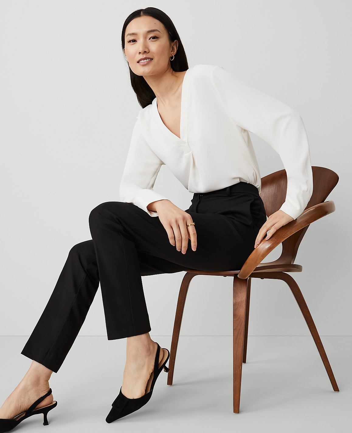 The High Rise Eva Ankle Pant