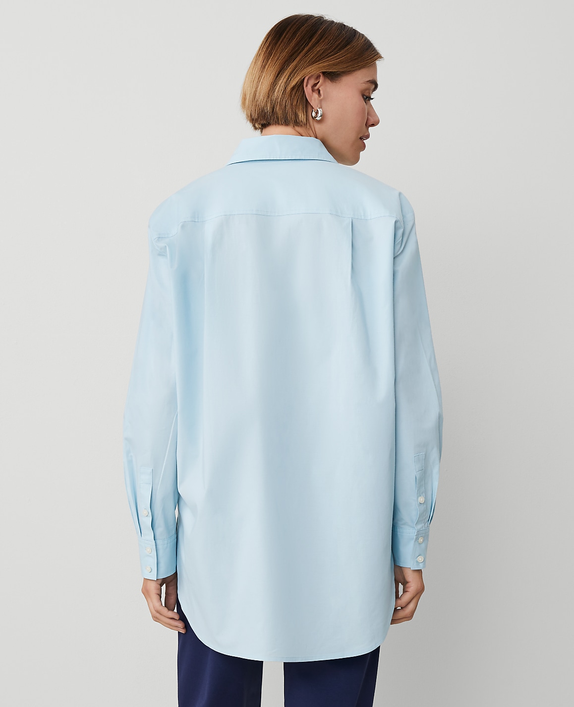 Petite Weekend Collection Pocket Tunic Shirt