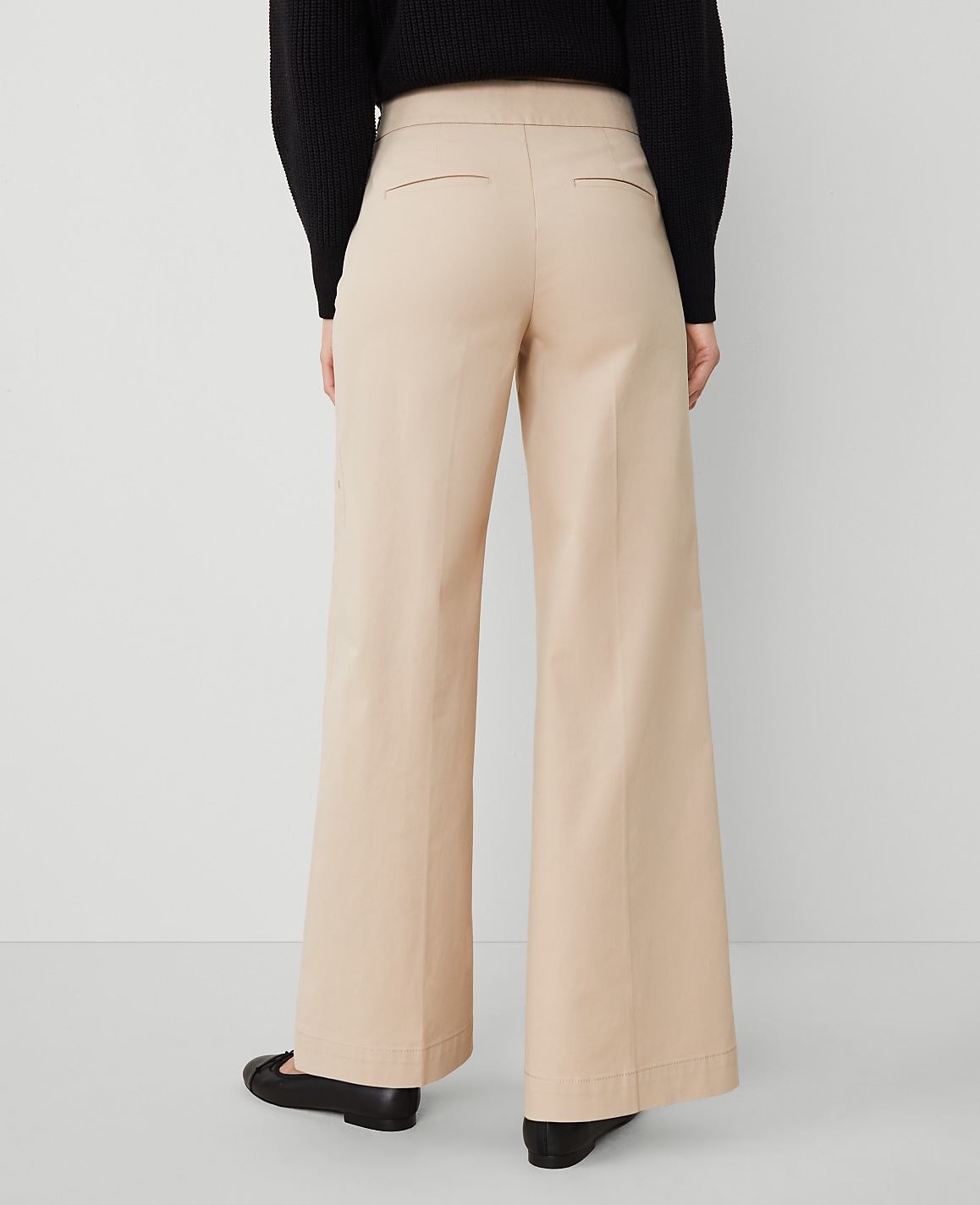 Weekend Collection Wide-Leg Sailor Pant