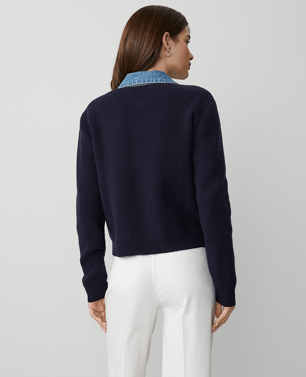 Weekend Collection Denim Sweater Jacket