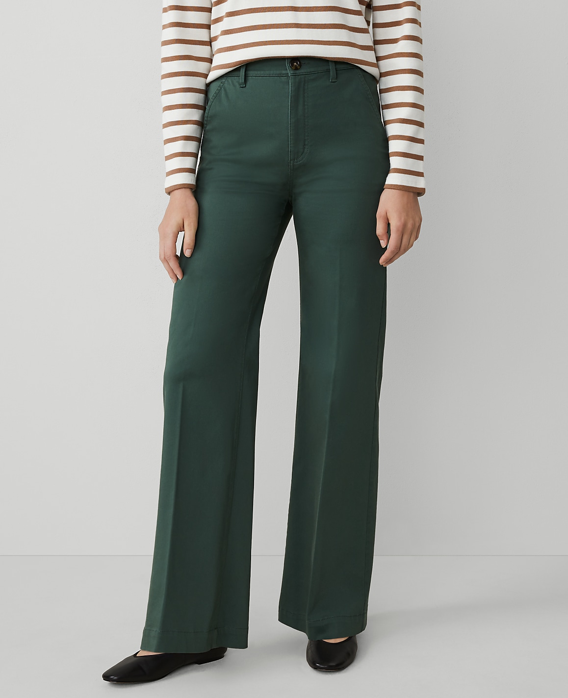 Weekend Collection Trouser in Sateen