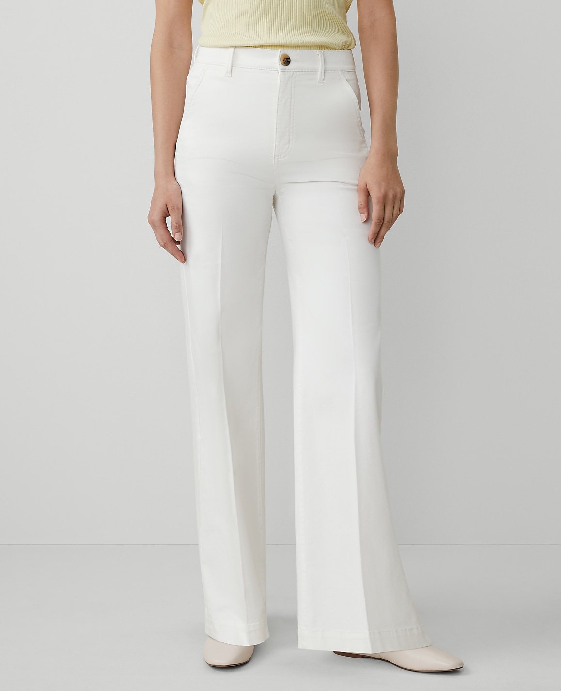 Weekend Collection Trouser in Sateen