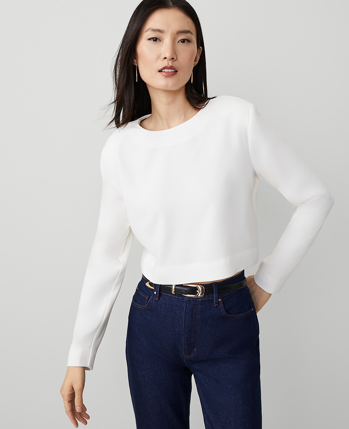 Crew Neck Blouse