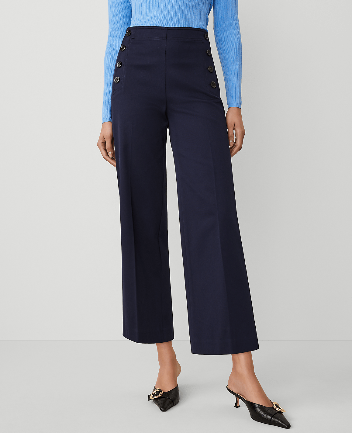 The Petite Sailor Grace Straight Pant