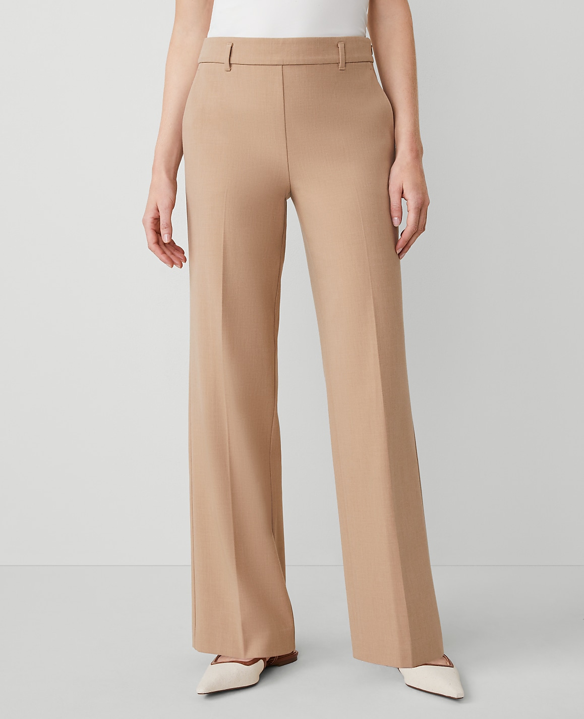 The Tall Side-Zip Straight Pant in Bi-Stretch