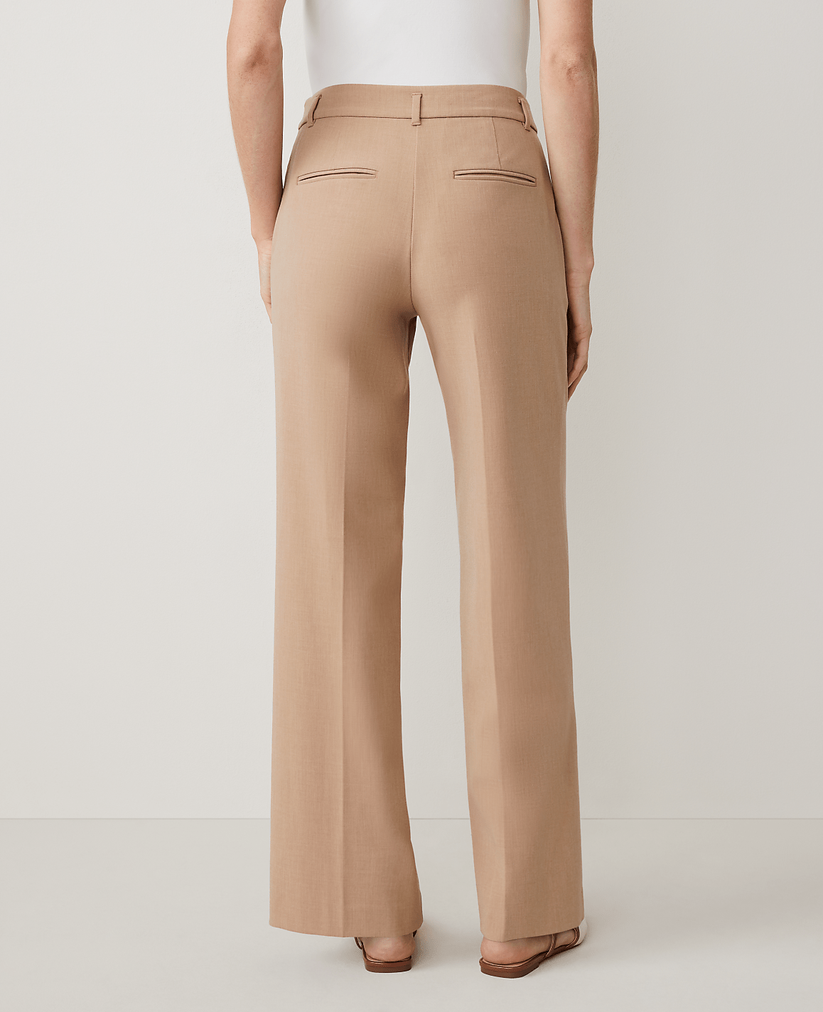 The Tall Side-Zip Straight Pant in Bi-Stretch