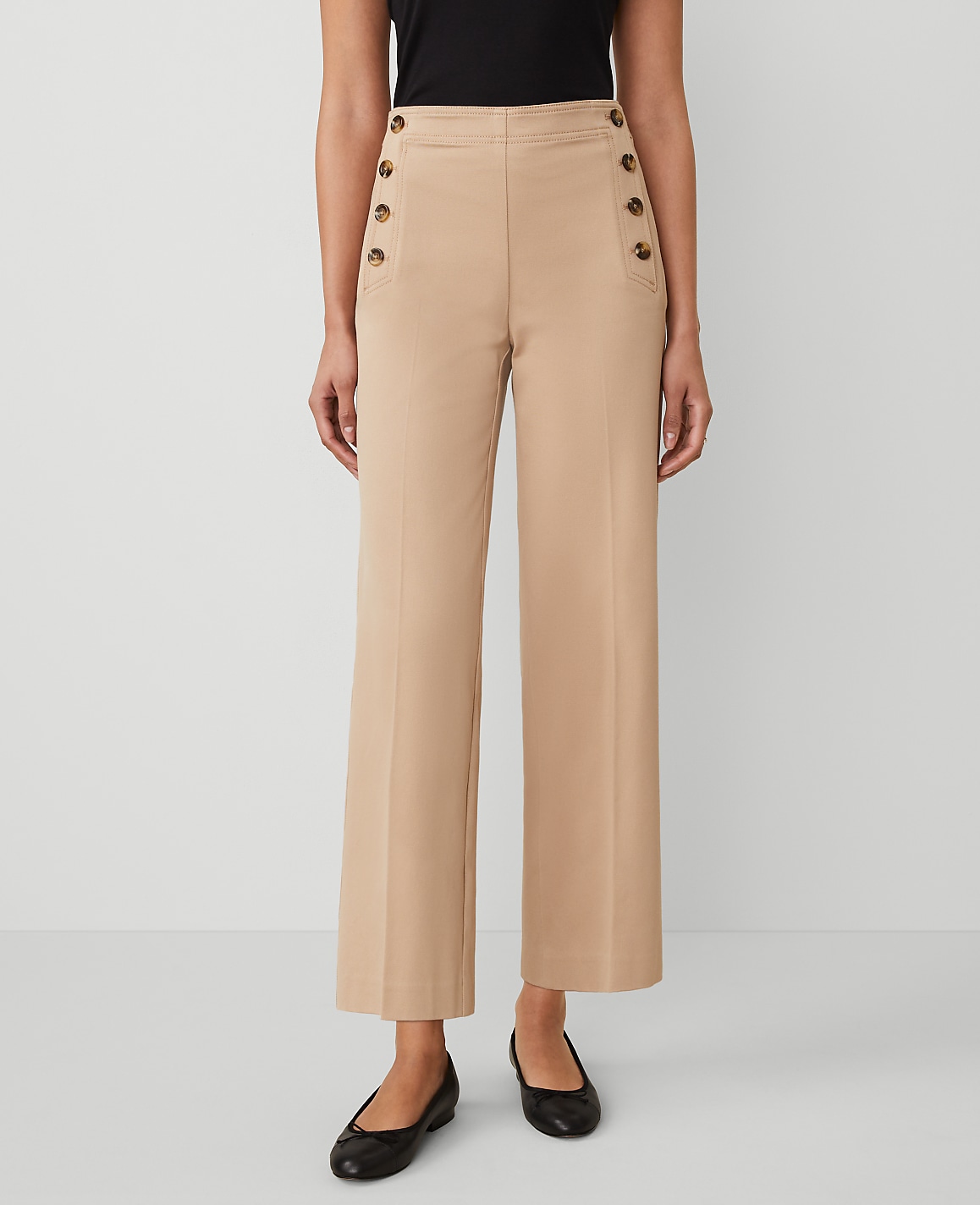 The Petite Sailor Grace Straight Pant