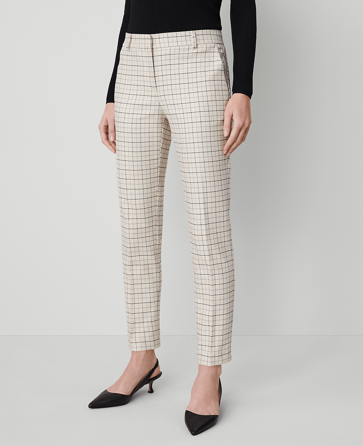 The Eva Ankle Pant in Stretch Cotton